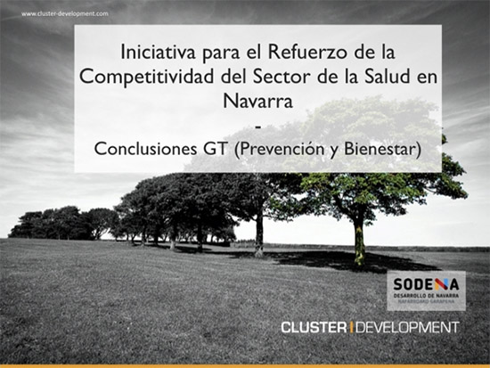 Se presenta la iniciativa par el refuerzo de la competitividad (IRC) del sector salud en Navarra