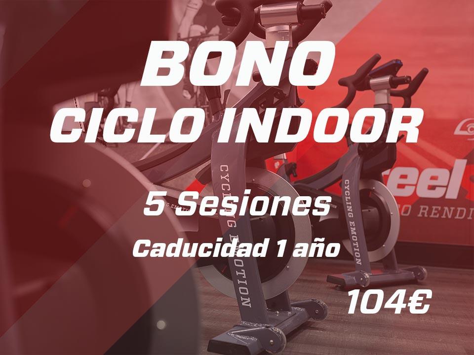 CICLO INDOOR (5 Sesiones - Caducidad 1 Año)