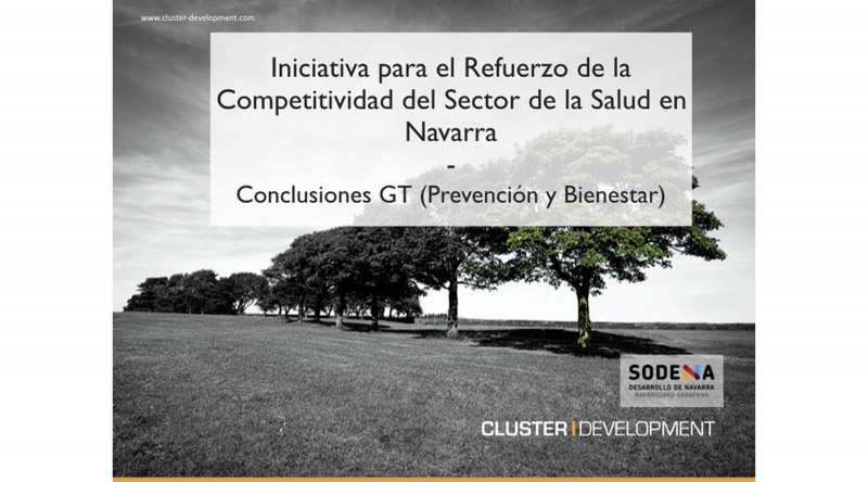 Se presenta la iniciativa par el refuerzo de la competitividad (IRC) del sector salud en Navarra